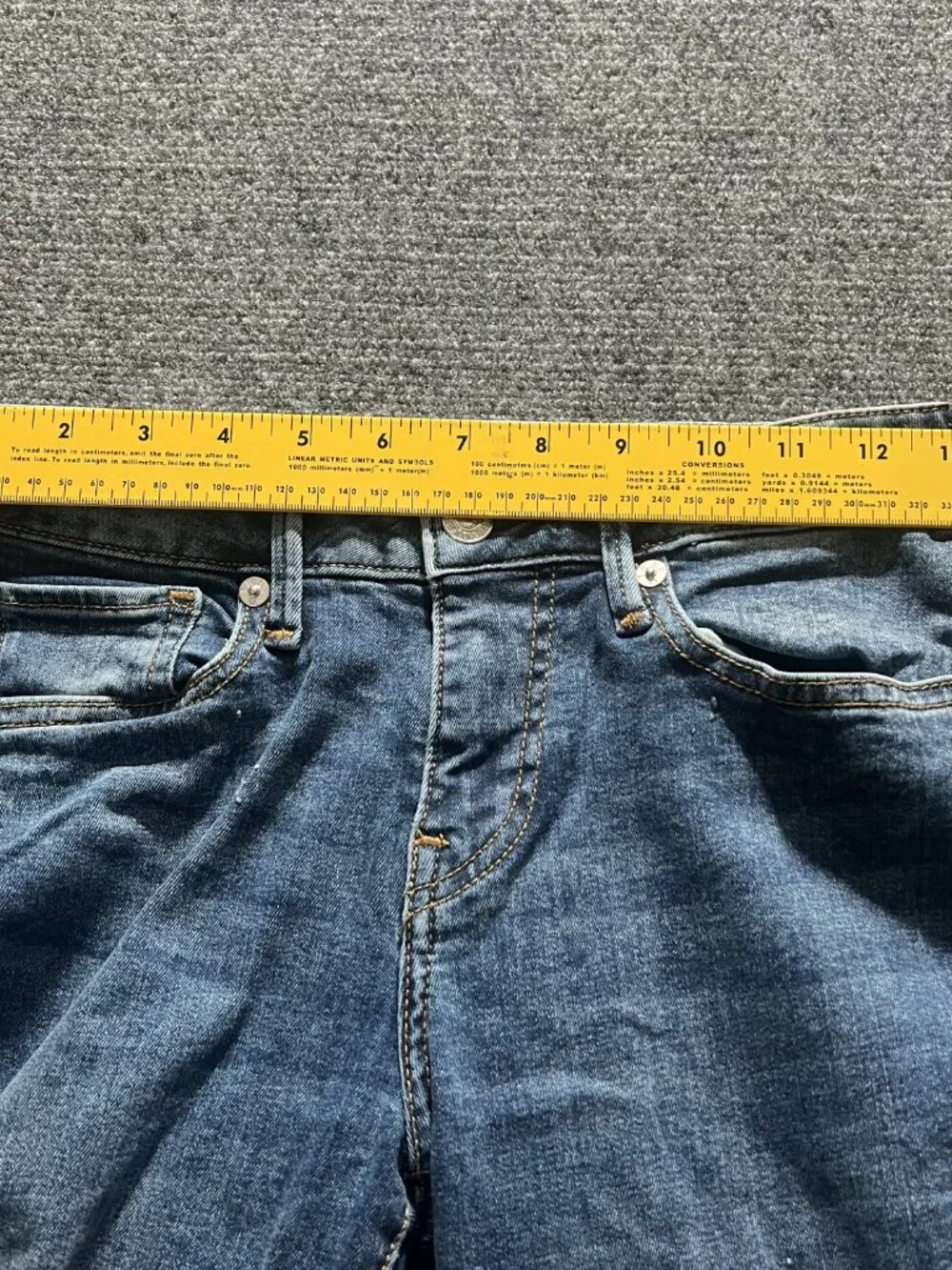 True Religion Becca Bootcut Jeans Womens 27 Blue Mid-Rise Denim